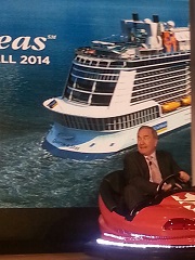 Richard Fain Bumper Car Quantum of the Seas